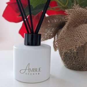 dark honey and tobacco reed diffuser