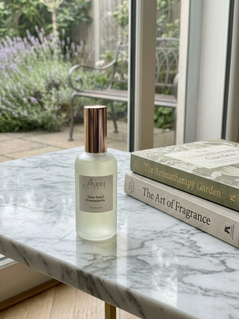 Lime, basil and mandarin room spray